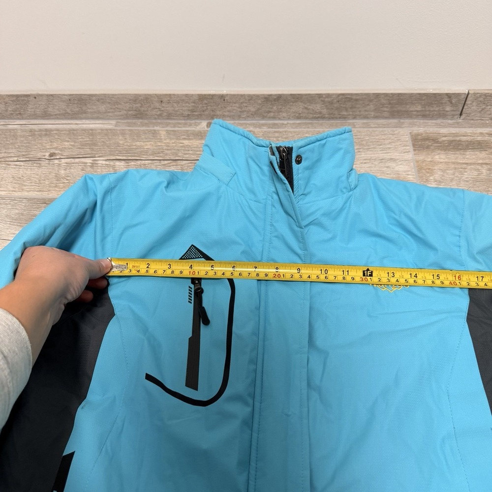 Women's Vintage Whatdo Teal Ski Jacket Size Medium - Picture 4 of 10